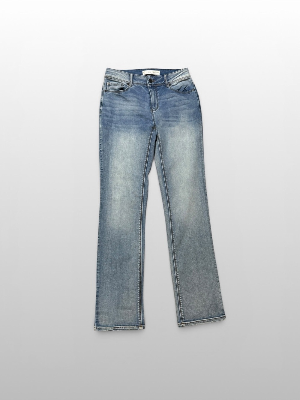 EST 1946 Denim Light Wash Bootcut Jeans Stretch Denim Size 2